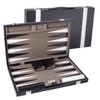 GSE Premium Leather Backgammon Board Game Set, Classic Backgammon Game