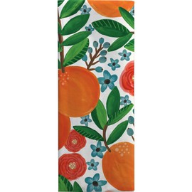 Jillson Roberts 20" x 30" Printed Floral Gift Tissue, Mandarin Grove, 24 Folded sheets