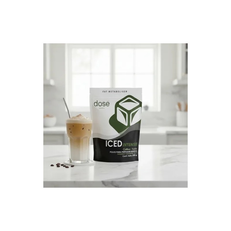 Dose Suplementos Iced Intense Café Termogenico 250gr Sfn