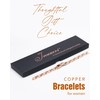 Jecanori Copper Bracelets for Women, Pure Copper Magnetic Bracelet with