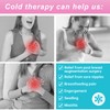 Breast Therapy Ice Packs Large Hot Cold Breast Pads, Nipple