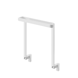 NK Phoenix Kitchen Under the Sink Storage Door Towel Hanger Towel Hanger Bar Anti-Cling Towel Hanger Hook for Kitchen Towel Hook White Approx. W 7.9 x D 3.9 x H 10.0 inches (20 x 9 - 10 x 25.5 cm)