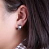 Limerencia Hypoallergenic Implant Grade Titanium F136 Hoop Chunky Earrings,Wide Thick