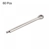 sourcing map 60 Pieces Split Cotter Pin Fixing Stainless Steel