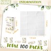 100 Pcs Wedding Facial Tissues Welcome Bags Mini Pocket Tissues