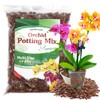 Orchid Potting Mix,Premium Orchid Bark Potting Mixture of Pine Bark,Perlite