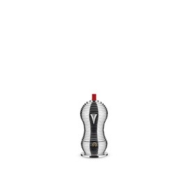 Alessi MDL02/1 R Kaffeekanne, Aluminium, rot, 7.5 x 10.5 x 13.5 cm