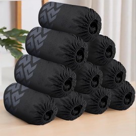 200 Pack Shoe Covers Disposable Shoe Booties With High Quality,Thick, Durable, Breathable, Non-Slip, Recyclable Non Woven Stretchable Boot Covers,Shoe and floor Protector,Fits Virtually Most Shoes