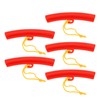 5 Pcs Tire Changer Guard Red Rubber Tire Rim Protector