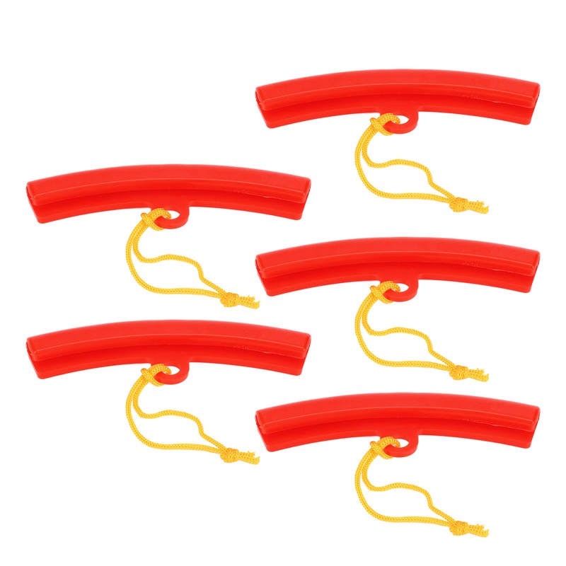 5 Pcs Tire Changer Guard Red Rubber Tire Rim Protector