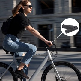 4 Pieces Wheelbarrow Handles, 30mm Wheelbarrow Universal Handles, Non-Slip Replacement Handles, Replacement Handles for Sack Truck Wheelbarrow, Plastic Cart Handle for Bicycle, Wheelchair, Motorcycle