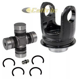 Caltric Rear Drive Shaft Yoke W/U-Joint for Suzuki LT-A400F Eiger 400 4X4 Auto 2002-2007