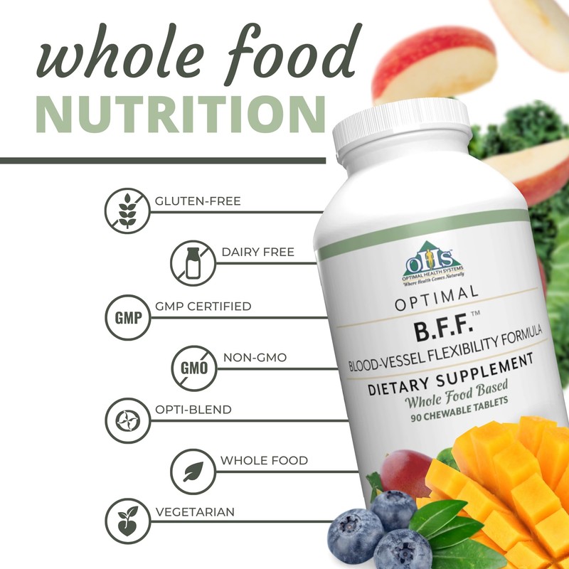 Optimal Health Systems BFF Chewable | Blood-Vessel Flexibility Formula |