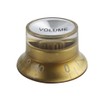 FLEOR Top Hat Style Volume and Tone Control Knobs 2T2V
