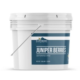 Earthborn Elements Juniper Berries 1 Gallon Bucket, Piney Flavor, Dried Spice