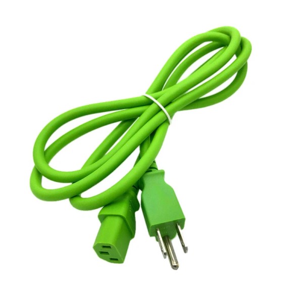 Kentek 6' Green AC Cable for ALTEC LANSING LIGHTNING ALP-L2200PK
