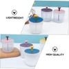 Zerodeko 4pcs Foaming Facial Cleanser Device Adorable for Deep Cleansing
