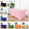 LIFEDX Spandex Table Cover Stretch Table Cloth,Elastic Stretchable Tablecloth Protector