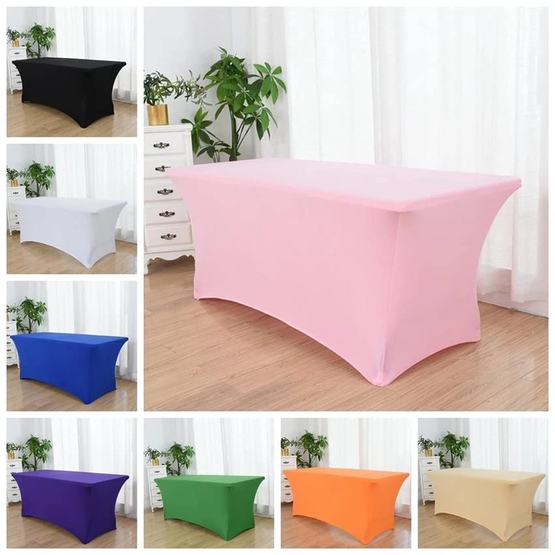 LIFEDX Spandex Table Cover Stretch Table Cloth,Elastic Stretchable Tablecloth Protector
