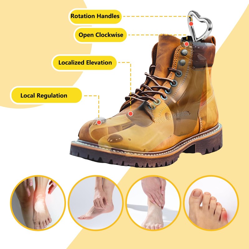 Shoe Stretcher Women Men, Boot Stretcher Unisex Adjustable Width Length