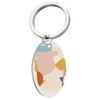 White Fang AZ377 Keychain, Floral Design, Stylish, Gift, Flower Pattern,