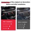 Auovo Volume/Tune Knob A/C Knob Covers Push Start Stop Button