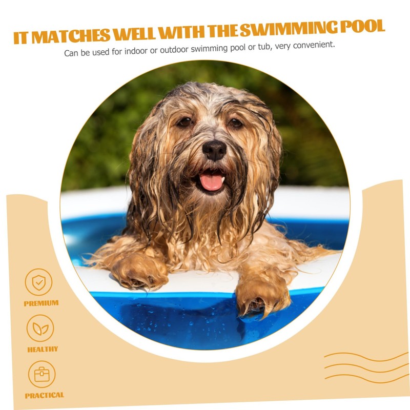 BESPORTBLE Outdoor Pool Cover Round Bath Tub Pet Swimming Pool