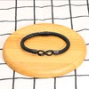 IVELECT Men's Bracelet for Dad Gifts Men's Leather Bracelet Infinite