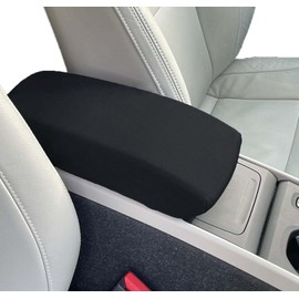 Car Console Covers Plus Handmade in USA Designed for Volvo XC40 2019-2025 Neoprene Auto Armrest Center Console Cover Protector Black