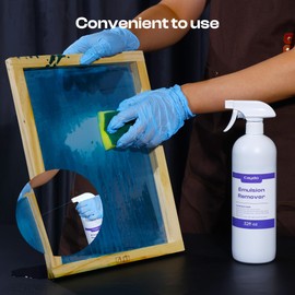 Caydo 32oz Screen Printing Emulsion Remover, Large Capacity Diazo Photo Emulsion Cleaner for Silk Screens and Stencil Remover