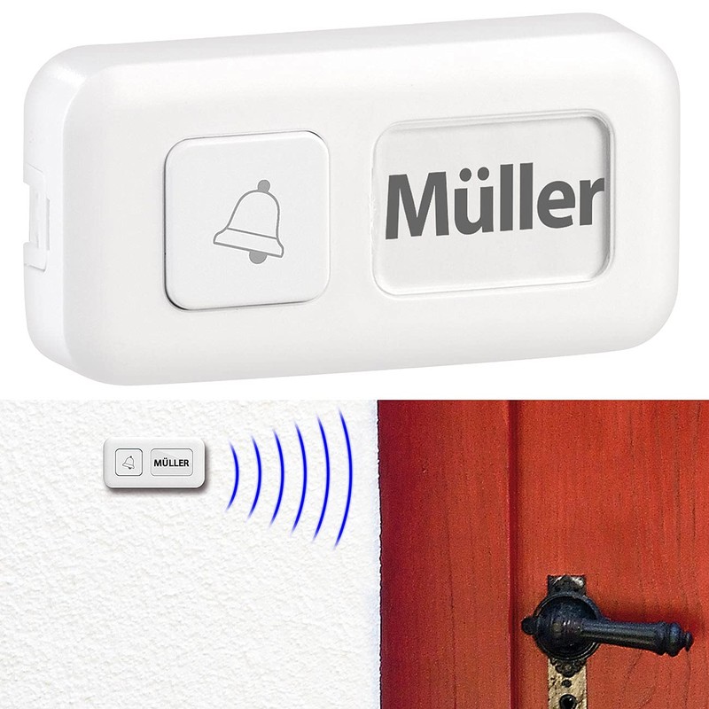 Somikon Bell: WiFi Socket Receiver & Kinetic Bell Push App