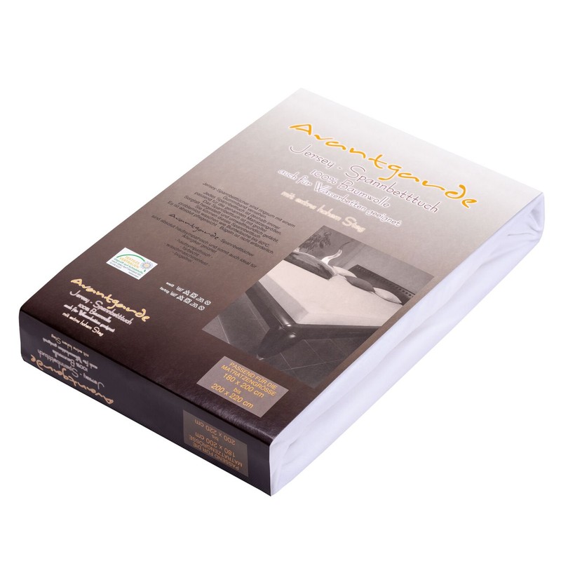 Avantgarde Premium fitted sheet, 170 g/m², high bridge, e.g. for