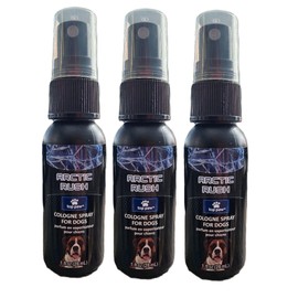 Top Paw Arctic Rush Cologne Grooming Fragrance Spray For Dogs 1 fl oz Set of 3