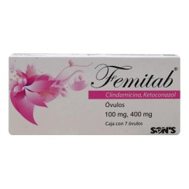 Femitab Óvulos De 100/400 Mg