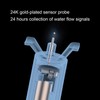 Men Electric Double Edge Razor Portable Adjustable Vibration Metal Shaver