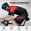 TOMSHOO Padded Cycling Shorts with Padding, Side & Back Pockets,