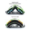 JUST GO Ski Goggles for Skiing Dual-Layer Anti-Fog 100% UV