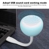 Portable Directly Plug In Computer Speakers Loudspeaker Box Flexible Connecting