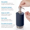 iDesign Hand Soap Dispenser for Bathroom or Kitchen - Refillable