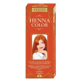Henna Color 5 Paprika Hair Balsam Hair Color Effect Of Natural Hair Dye Hen Eco