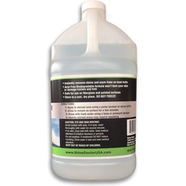 Shine Doctor Boat Hull Cleaner 128 oz.(Gallon). Removes Stains and Scum Lines on Boat Hulls. Biodegradable & Environmentally Friendly!