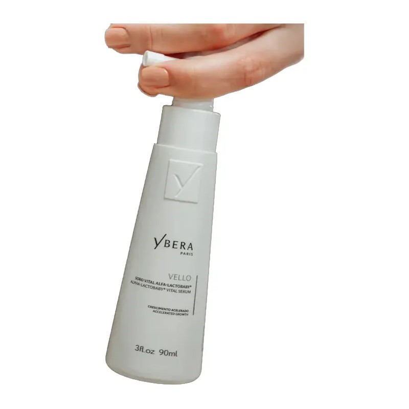 Suero Vital Vello Ybera Paris Crecimiento Capilar 90ml