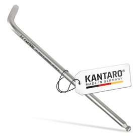 KANTARO 2141 Ball Head Allen Key 5.5 mm Stainless Steel Made in Germany Extra Long for Hexagon Socket Fence Screws
