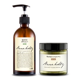 Anna Holtz Women Girls Moisturizing Skin 300ml Revital Nutrition Cream 100g 2 Type Set Moisture Wrinkle Improvement Functional Cosmetics / 안나홀츠 여성 여자 보습 스킨 300ml 리바이탈 영양 크림 100g 2종 세트 수분 주름개선 기능성 화장품