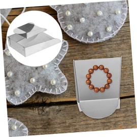 IWOWHERO 2Pcs Stainless Steel Jewelry Shovels for DIY Bead Storage Practical Loose Beads Scoop for Gemstone Accessories and Craft Projects