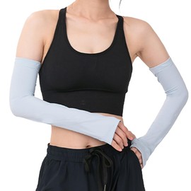 [TRAINING MONSTER] [TOREMON] Arm Cover, Cooling Sensation, Sunburn Protection, Women's, Men's, Arm Sleeves, Cooling Feeling, UV Protection, 99% Reduction, Anti-Slip, Driving, Sports, Arm Warmer,