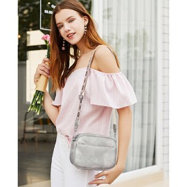 CLUCI Small Crossbody Bags for Women, Crossbody Purse Vegan Leather, Handbag Crossbody Shoulder Purses with Adjustable Strap