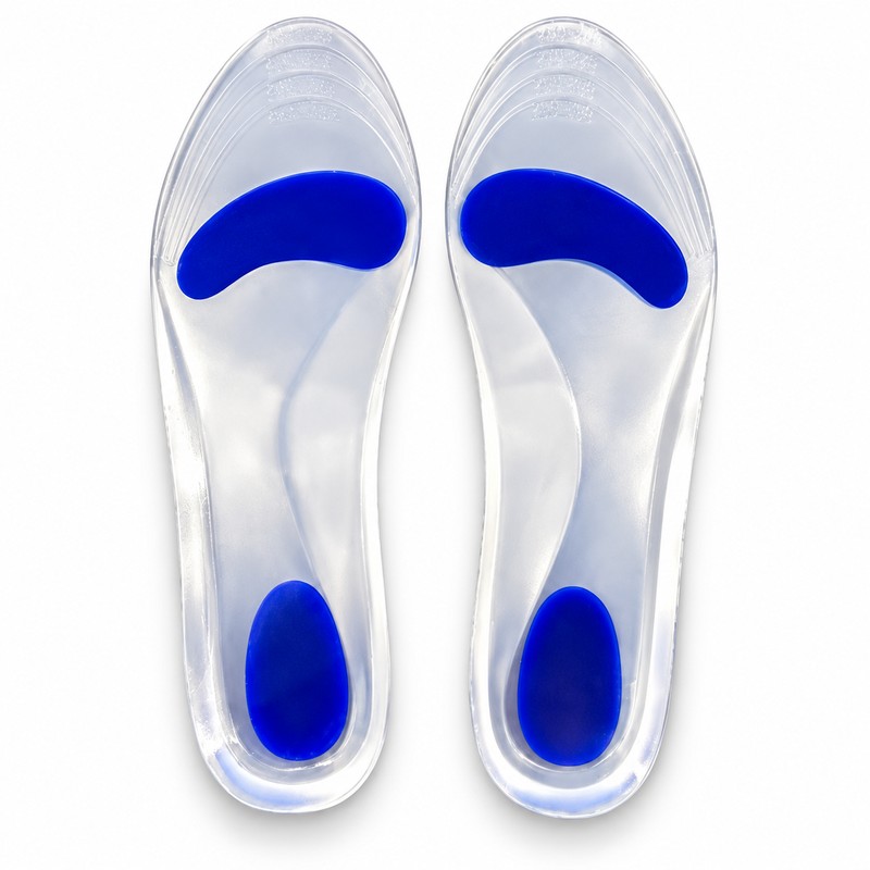 Silicone Gel Insoles for Flat Feet – Shock-Absorbing Arch Support