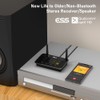 1Mii B03Pro Bluetooth 5.3 Transmitter Receiver for Home Stereo TV,