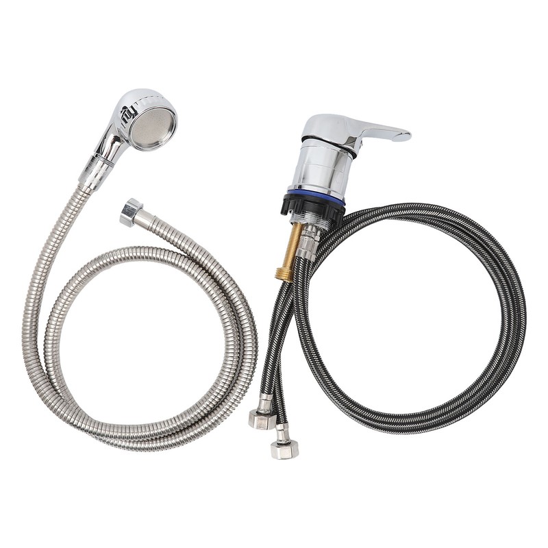 23.6in Faucet 47.2in Electro Polishing Hose High Pressure Sprayer Shampoo
